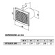STYLECO - Aérateur extra-plat [- Extracteur d'air intermittent - Ventilation mécanique ponctuelle - BRINK - NATHER]
