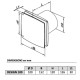 DESIGN - Aérateur basse consommation [- Extracteur d'air intermittent - Ventilation mécanique ponctuelle - BRINK - NATHER]