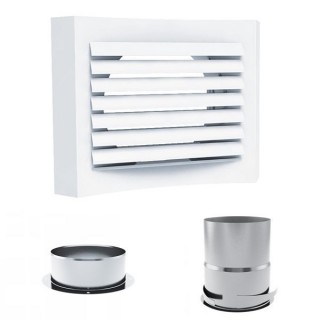 Grille Métallique plafond LGP Ø 80, 100, 125 et 160 mm [- Bouches VMC - HELIOS - TMP ANJOS]