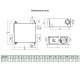 Kit VMC Platt HCS - Bouches carrées [- VMC Simple flux Hygrovariable - Vortice]