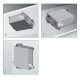 Kit VMC Platt HCS - Bouches carrées [- VMC Simple flux Hygrovariable - Vortice]