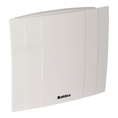 DECO - Ø 100 ou 125 mm - Finition Blanche [- Extracteur d'air intermittent - Ventilation ponctuelle - Aldes]