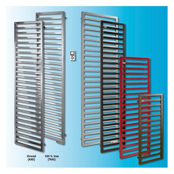 Radiateur sèche-serviettes mixte avec soufflant AUBE Aquance - Mixt