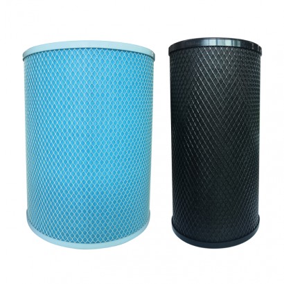 Lot de 2 filtres pour AIRPUR 360 [- Filtration pour purificateur d'air résidentiel mobile - S&P Unelvent]