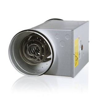 Batterie post-chauffage fluxostat intégré - BPCF - DN 125, 160 ou 200 mm [- Post-chauffage électrique - BPCF - Brink]