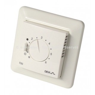 Thermostat 6 ordres pour plancher rayonnant électrique