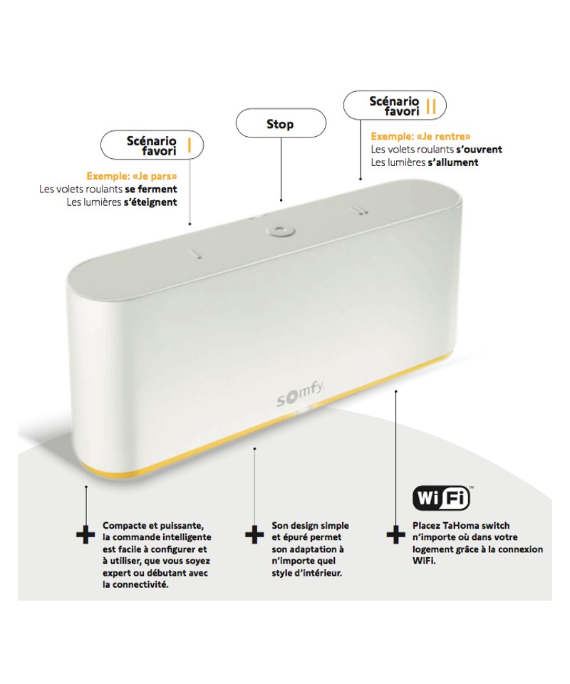 Guide - Comparaison des box Somfy TaHoma et Connexoon