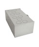 Caisson de répartition métallique 20 piquages - Optiflex [- Conduits Polyéthylène et accessoires VMC - Aldès]
