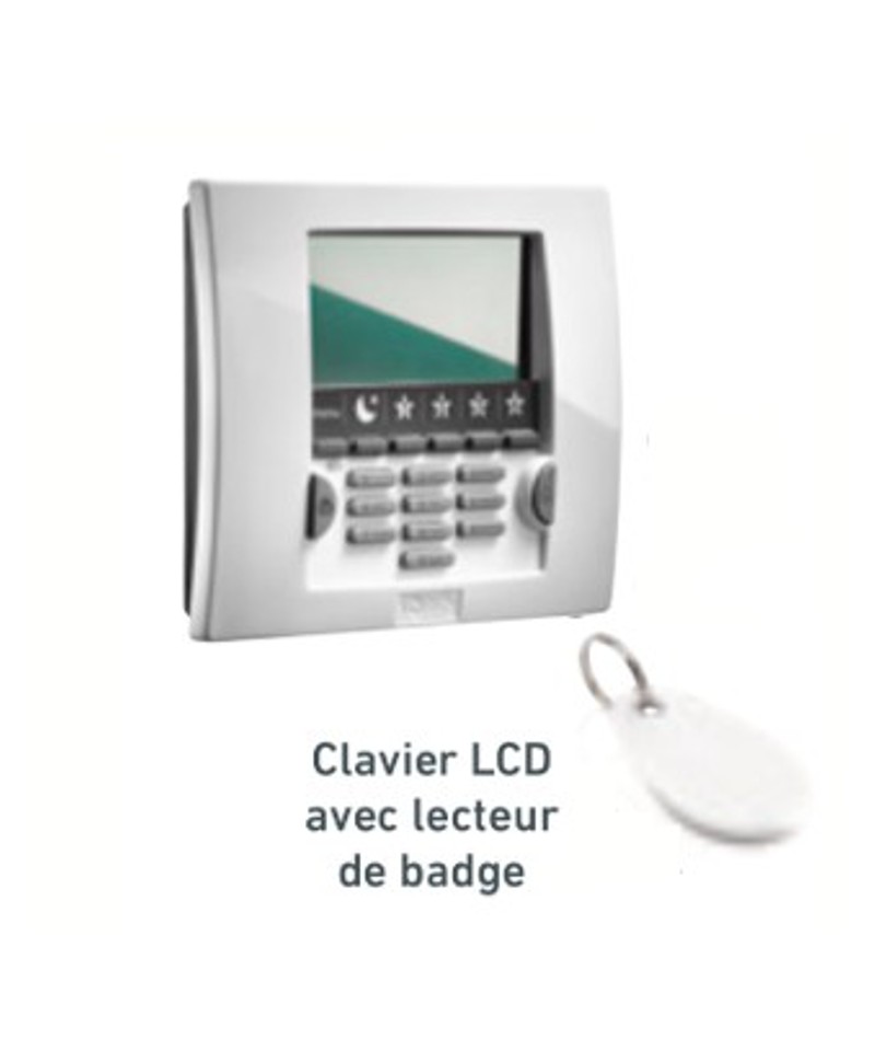 CLAVIER LCD ET 1 BADGE [- HOME KEEPER - Accessoire de sécurité - Somfy]