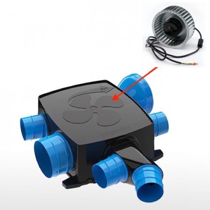 Mototurbine pour HYGROCOSY FLEX BC - Ref 412296 et 412279 [- pièce détachée VMC - Atlantic - Ni repris ni échangé]