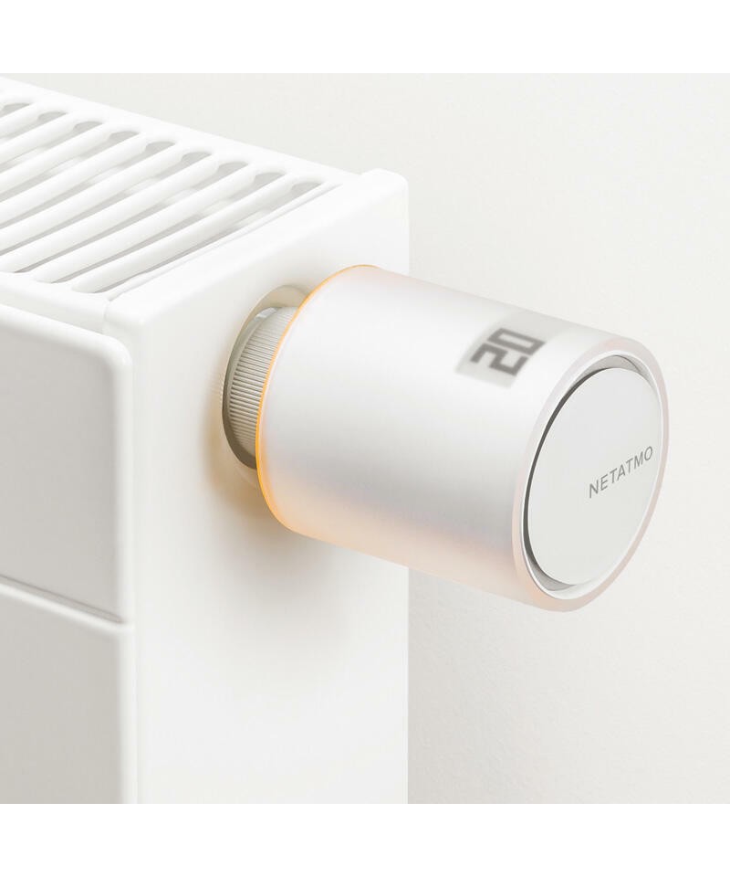 Netatmo Tête Thermostatique Connectée et Intelligente (Reconditionné) -  Accessoire pour le Thermostat Intelligent et pour le Pack pour chauffage  collectif, NAV-R-EN : : Bricolage