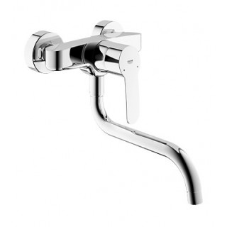 Eurostyle Cosmopolitan mural [- Mitigeur monocommande évier cuisine - GROHE]