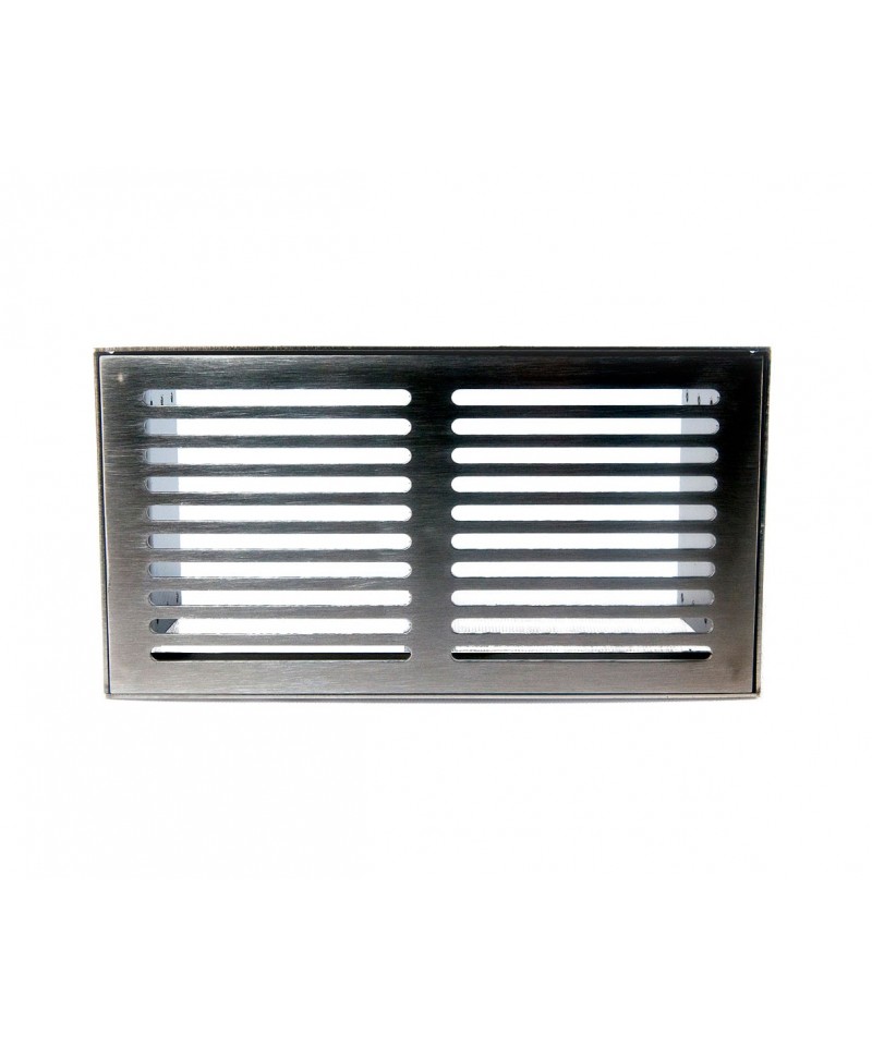 CHAUFFAGE / AERATION :: Grilles d'Aération Fixes et Réglables :: Grilles  d'aération rectangulaires en fonte