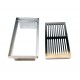 Grille rectangulaire de sol - insufflation 200x100 [- Bouches et grilles de transfert - Brink]