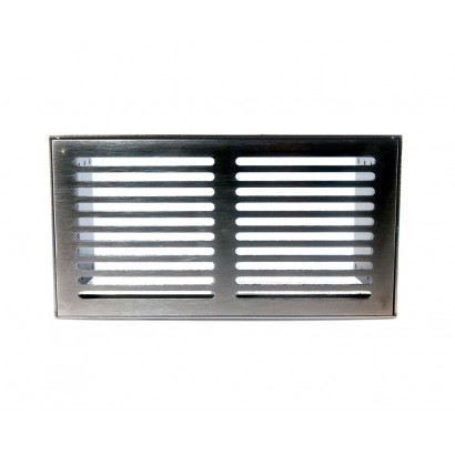 Grille de sol pour terminal rectangulaire 300x100