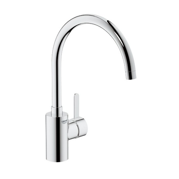 Eurosmart Cosmopolitan bec col de cygne - Mitigeur monocommande évier  cuisine - GROHE - e-Novelec