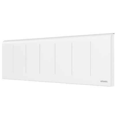 Nirvana + Plinthe BLANC [- Radiateur Inertie Fonte - Atlantic]