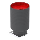 Plénum de bouche TVA-P 90 DN125 - pour ComfoTube 1X Ø 90 mm - Hauteur 390 mm [ - Réseau ComfoTube - 990326126 - Zehnder]