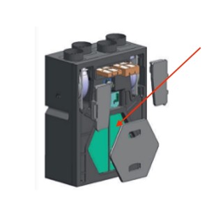 Echangeur pour VMC DOMEO et Equation ATACAMA [ pièce détachée VMC double flux - Unelvent - Ni repris ni échangé]