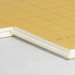 TMS Epaisseur 25 mm (paquet de 90 plaques) [- Mousse isolante Polyurethane pour plancher chauffant - EFYOS SOPREMA]