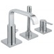 ALLURE - Chassis pour combiné monocommande 3 trous [- Robinetterie salle de bains - GROHE]