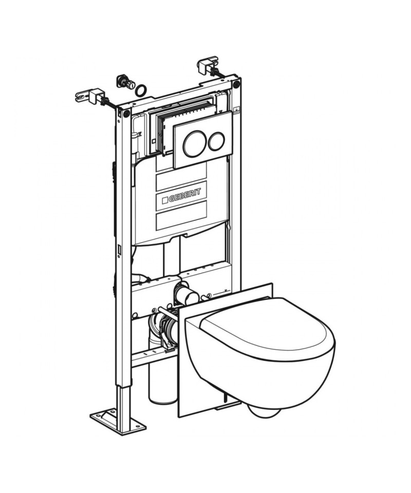 Bâti-packs® WC suspendu Geberit