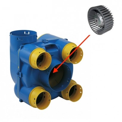 Mototurbine de rechange pour VMC Hygro 430001, 430006, 430007 et 430012 [- pièce détachée VMC - Sauter - Ni repris ni échangé]