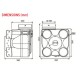 Kit HYDRA Ecowatt 2 - avec bouches à piles [- Pack VMC Simple flux Hygro très basse consommation + bouches - S&P]