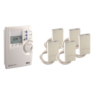 Pack Driver 230 CPL/FP [- Programmateur et récepteurs Courant Porteur 3 zones pour chauffage électrique - 6051147 - Delta Dore]