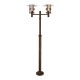 Lampadaire double tête STOCKHOLM [- Candelabre - Eclairage extérieur - Norlys]