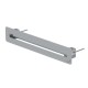 Grille Design Comfogrid Linea 400 mm - finition métal brossé ou Vitrée blanche ou noire [- Réseau ComfoFlat - Zehnder]