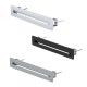 Grille Design Comfogrid Linea 400 mm - finition métal brossé ou Vitrée blanche ou noire [- Réseau ComfoFlat - Zehnder]