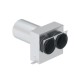 Plénum de bouche droit TVA-P 2x90 DN125 - 2 x Ø 90 mm [ - Réseau ComfoTube - 990320713 - Zehnder]