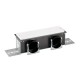 Boîtier de bouche CLD-P - raccordement latéral 2 x Ø 90 mm - Hauteur 115 mm [- mural, sol ou plafond - Réseau PEHD - Zehnder]