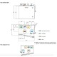 Domekt R 600 V C6M (Verticale) [- VMC double flux Haut rendement avec echangeur rotatif - KOMFOVENT]