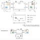 Domekt R 600 H C6M (Horizontale) [- VMC double flux Haut rendement avec echangeur rotatif - KOMFOVENT]