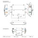 DOMEKT CF 500 F HE C6M (Flat) [- VMC double flux Haut rendement avec echangeur contre-courant - KOMFOVENT]