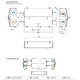 DOMEKT CF 700 F HE C6M (Flat) [- VMC double flux Haut rendement avec echangeur contre-courant - KOMFOVENT]