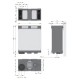 ComfoAir 180 + Comfosense 67 [- VMC double flux Haut rendement - Zehnder]