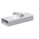 Té pour conduit - TER [- conduits PVC de Ventilation - Unelvent]