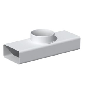 Té pour conduit - TER [- conduits PVC de Ventilation - Unelvent]