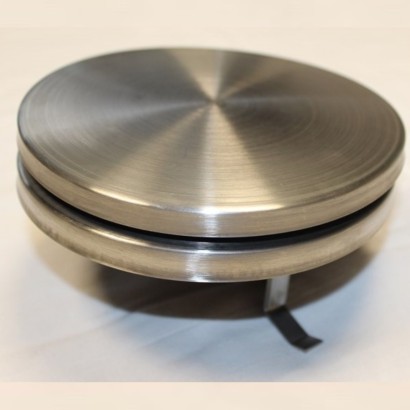 Bouche d’insufflation métallique Ø 125 inox [- bouches VMC à débit réglable - Brink]