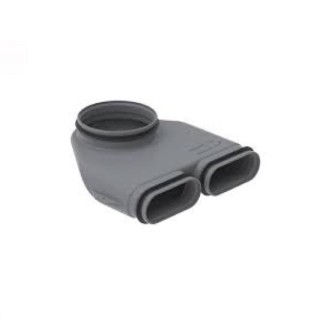 Raccord équerre Ø 160 mm CK300 pour conduit CK300 Comfoflat [- Réseau PEHD Comfoflat 51- Zehnder]