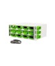 Caisson de distribution d'air insonorisé extra-plat Sky 300 - 2x9 AE35 [- Conduits et accessoires VMC en PEHD - Brink]