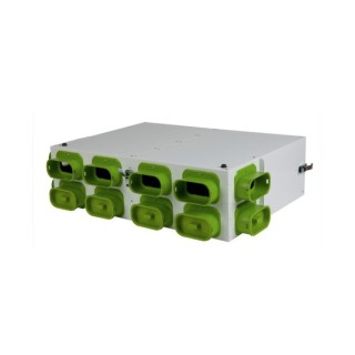 Caisson de distribution d'air insonorisé extra-plat - 2x6 AE35 - Sky 150 [- Conduits et accessoires VMC en PEHD - Brink]