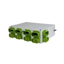 Caisson de distribution d'air insonorisé extra-plat - 2x6 AE55 - Sky 150 et 200 [- Conduits et accessoires VMC en PEHD - Brink]