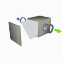 Filtre G4 ou F7 pour caisson préfiltre 400x400x440 [- Filtration - Brink]