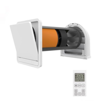 EASE 60 Push Pull avec télécommande filaire [- VMC Double flux décentralisée par renverse de courant - BRINK]