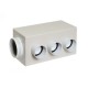 Caisson de distribution d'air Easy Renov Plus - 6 x Ø 75 [- Répartiteurs VMC en PEHD - Brink]