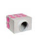 Caisson de distribution d'air Easy Renov Plus M - 6 x Ø 75 [- Répartiteurs VMC en PEHD - Brink]
